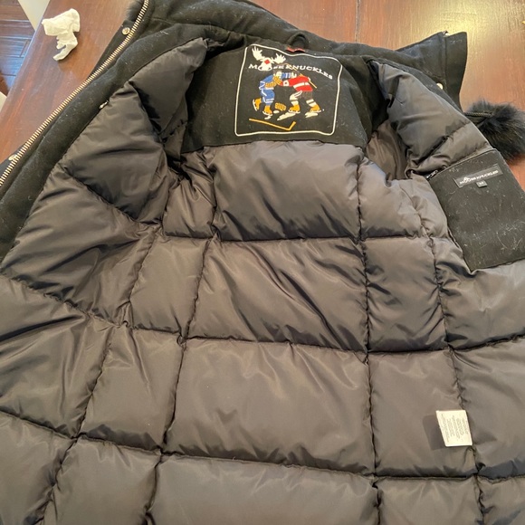 Moose Knuckle Wool Puff Jacket - Picture 11 of 12